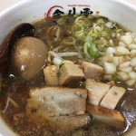 ヌードル ラボラトリー 金斗雲 - そごう千葉店催事　鹿児島醤油ラーメン「特製黒雲」　１０５９円　(2017/09)