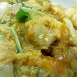 なか卯 - 玉子のとじ加減はなかなかイイ。