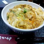 なか卯 - 「親子丼（大盛り）」550円也。税込。