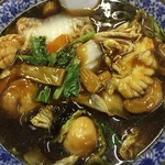 中華料理 弘福 - 五目湯麺アップ うずらも入ってる～