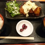 水炊き・焼き鳥 とりいちず - チキン南蛮定食(17-09)