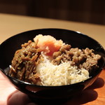 富小路 やま岸 - お供INライス