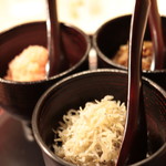 富小路 やま岸 - お供