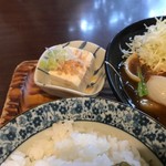 中華・喫茶　シルク - 2017年9月　ミニ冷奴