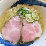 Chuuka Soba Oshitani - 【期間限定】あご出汁そば 冷 780円 （2017年9月）