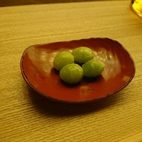 懐石料理 桝田 - 銀杏の素揚げ