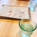 サクラ テーブル - お水〜