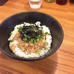 麺屋軌跡 - そぼろ丼