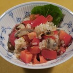 Kinokuniya - 生トマトとマッシュルームのライスサラダ