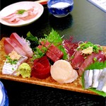 十八番 - ちょい刺し盛り。