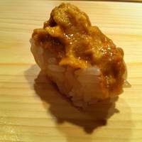 鮨 おか林 - うに。とろける〜
