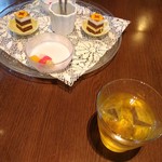 中国四川料理 秀峰 - ドリンクはグレープフルーツと梅