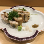 旬菜 おぐら家 - 鳴門青鰻白焼