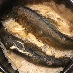 旬菜 おぐら家 - 那珂川天然鮎の炊込みご飯那珂川天然鮎の炊込みご飯