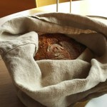 ビブレ - 自家製パン。冷めないように袋に入ってます。