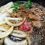 桜肉のすき焼き