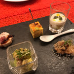 D'ORO - ランチ 前菜盛り合わせ