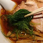 中華そば カリフォルニア - おかひじき？(2017.09)