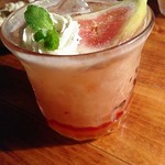 PEIZY Library Cocktail Cafe - ドリンク写真:いちじくのカクテル