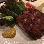 らんぷ亭 - マンガリッツァ豚のトンカツ