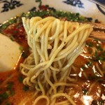 ラーメン･餃子 ハナウタ - 【2017年07月】麻辣香湯(ﾏｰﾗｰｼｬﾝﾀﾝ)の麺アップ。