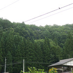 季節の素材 手打ちそば 岳 - ここにも一羽〜♬