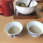 季節の素材 手打ちそば 岳 - 名物！濃厚そば湯