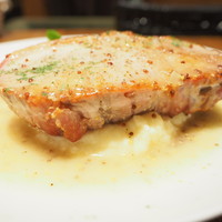 Les Jardin des dodine - 本日のランチ 1000円 の豚ロースのソテー マスタードソース マッシュポテト添え