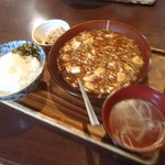 中華・喫茶　シルク - 麻婆豆腐定食　730円