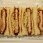 洋食いしだ - カツサンドテイクアウト（写真を撮り忘れたので提供は、みかりんこさんです）