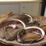 味あら井 - 黒鮑6時間蒸し