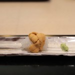 味あら井 - 相島の雲丹とヤリイカ