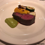 カーサ・デル・チーボ - 上州牛ランプ肉のアッロースト 福耳とうがらしのアーリオ オーリオ ペペロンチーニ 