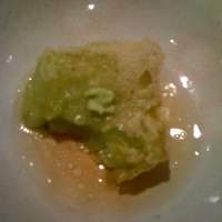ぎんざ 一二岐 - えんどう豆の揚げ出し豆腐