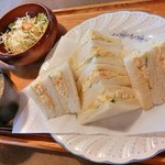 喫茶 俺ん家゛ - 玉子サンド　520円　2017/08