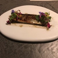 S'ACCAPAU - 秋刀魚とズッキーニのソテーとスダチのジュレ