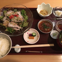 稲荷町髙はし - 鰆の炙りサラダ仕立て（1500円）
