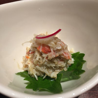 かにと道産料理 雪華亭 - タラバ蟹味噌和え