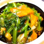 めだかタンタン - 鶏肉オイスターソース　880円