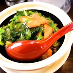 めだかタンタン - 鶏肉オイスターソース　880円