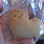 ファイン ケイクス - オマケでいただいたにゃんこクッキー♪