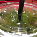 イッピン カフェ - 金魚カップアイスのグリーンティー 2016/07/26