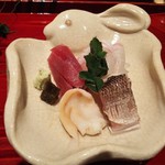 銀座 しのはら - うさぎの器