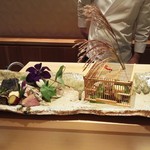 銀座 しのはら - 季節を感じる八寸