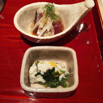 銀座 しのはら - 八寸の一部