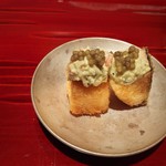 銀座 しのはら - 琵琶湖のマスにタルタルキャビア