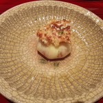 銀座 しのはら - イチジクのゴマみそ焼き