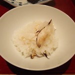 銀座 しのはら - 松茸ご飯