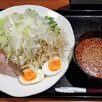 広島流つけ麺 からまる - 元祖広島流つけ麺（大盛） 900円