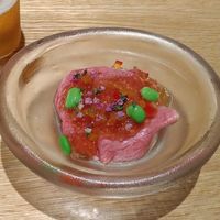 焼肉すどう 春吉 - 佐賀牛の冷たいしゃぶしゃぶ